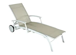 Bain de soleil Elégance avec accoudoirs