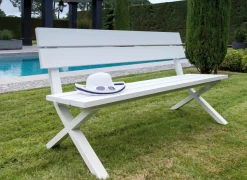Banc Crossway avec Dossier