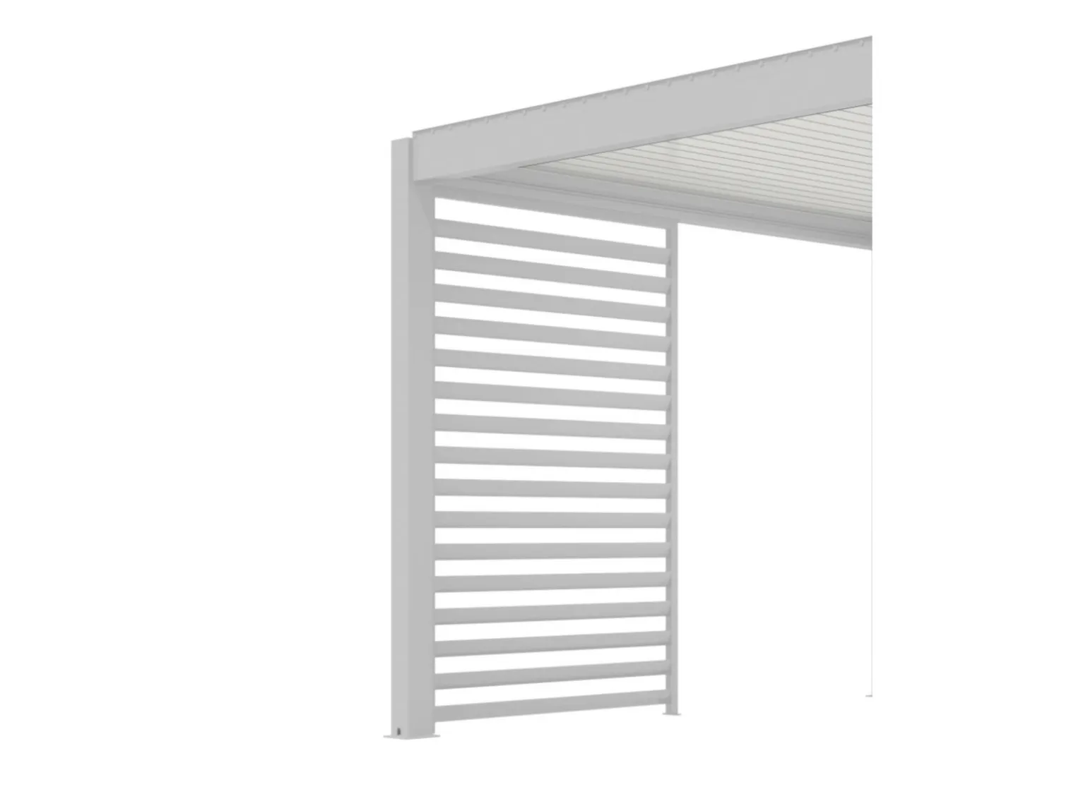 Claustra côté 3M pour pergola autoportée