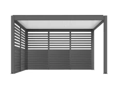 Claustra ouvrant côté 4M pour pergola autoportée