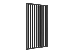 Claustra vertical côté 4 m pour pergola autoportée