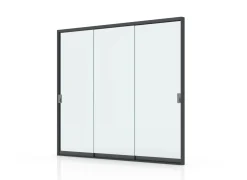 Cloison vitrée côté 3M pour pergola Summer