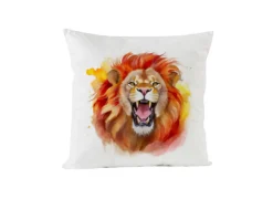 Coussin décor Animaux imprimés 45 x 45 cm
