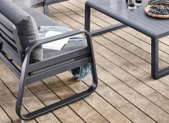Ensemble salon d'angle Tonio (Méridiennes D/G + angle)