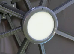 Luminaire LED pour parasol déporté