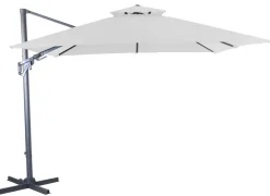 Parasol déporté NH 3x3 m orientable et ventilé
