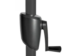 Parasol droit aluminium ø 350 cm