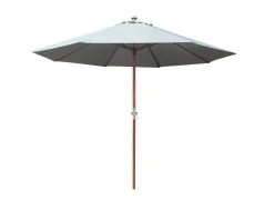 Parasol droit bois Manivelle Ø 300 cm