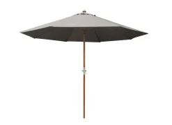 Parasol droit bois Manivelle Ø 300 cm