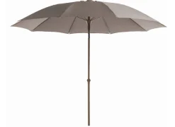 Parasol droit Ø 270 cm (coloris mât/toile assortis)
