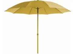 Parasol droit Ø 270 cm (coloris mât/toile assortis)