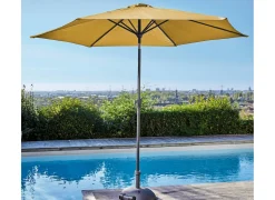 Parasol droit Manivelle Ø 300 cm