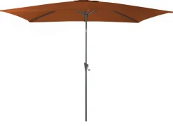 Parasol droit 3 x 2 m Manivelle