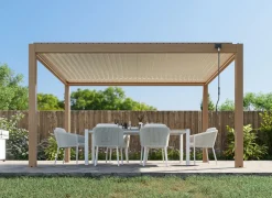 Pergola autoportée Mira 3x4 m Heat
