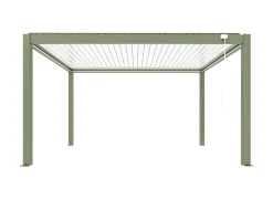 Pergola autoportée solaire Mira 3x4 m Amande