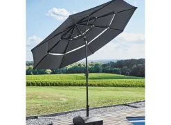 Pied à remplir pour parasol droit
