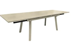 Table Agra 150/200/250 cm, plateau céramique