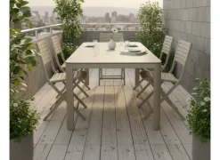 Table Alma 140/180 cm, plateau céramique