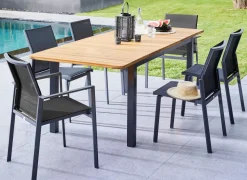 Table Balito 160/220cm, plateau Acacia FSC®