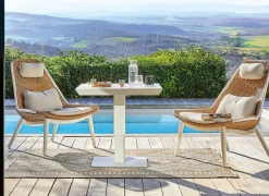 Table Colombo 80x80 cm, plateau Kedra®