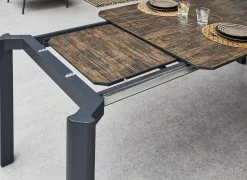 Table Doelan II 180/240 cm, plateau HPL