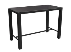 Table haute Chanéo, plateau céramique