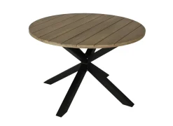 Table Oriane ø 112 cm, plateau acacia FSC®