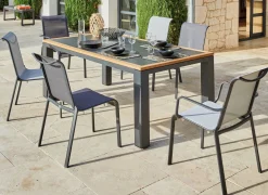 Table Torino 192 cm, plateau Kedra® - Teck FSC®
