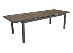 Table Téramo 180/240 cm, plateau HPL
