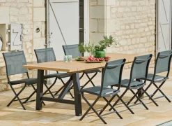Table Vancouver 240 cm, plateau Eucalyptus FSC®