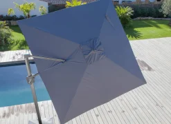 Toile pour parasol déporté 3 x 3 m orientable